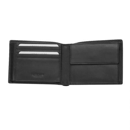 SFT0211: Men's wallet SILVER FLAME - Retro collection