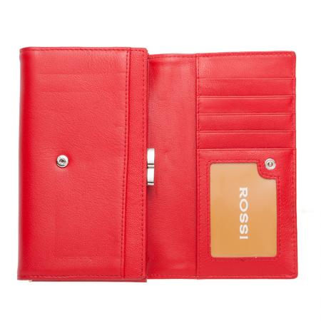 RSC0333: Women's wallet color Red - ROSSI