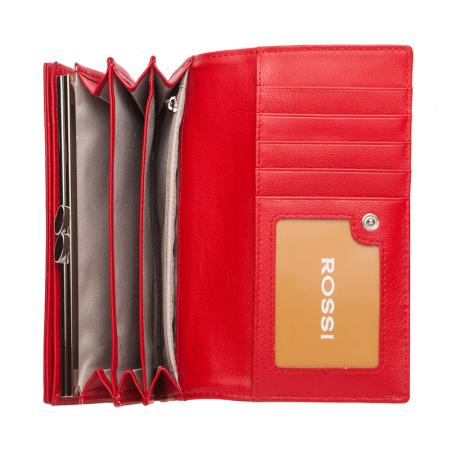 RSC0333: Women's wallet color Red - ROSSI