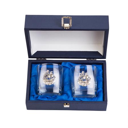 F5498: Set of 2 whiskey glasses