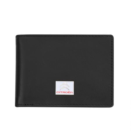 AC003: Set of key ring and document case SILVER FLAME with Citroen logo