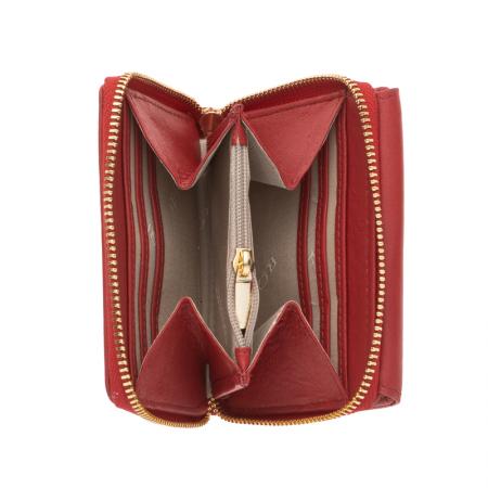 RSL15127: Women's wallet color Deep red – ROSSI