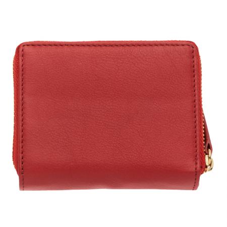 RSL15127: Women's wallet color Deep red – ROSSI