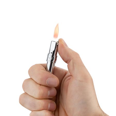 SF264S: Silver lighter SILVER FLAME
