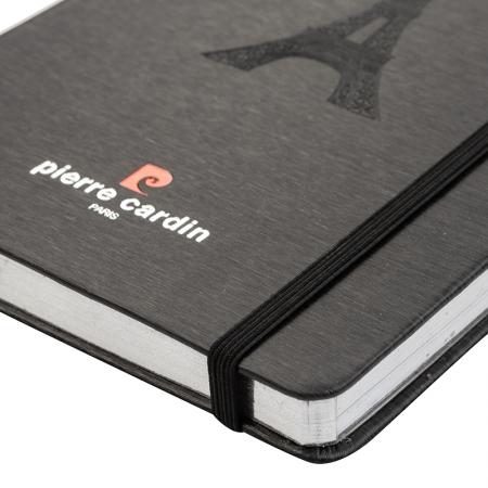 PCZ01: PIERRE CARDIN black notebook with pen set