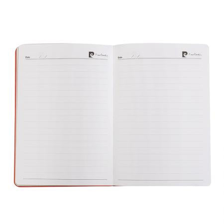 PCZ02: PIERRE CARDIN red notebook and pen set