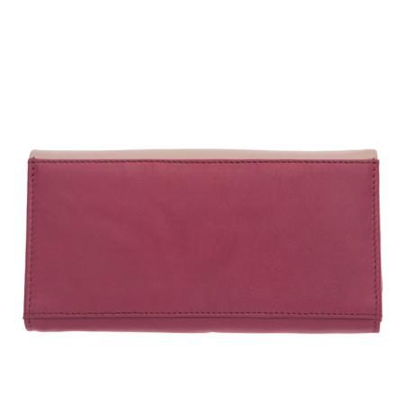 RSL06144: Women's purse in raspberry and pearl pink - ROSSI