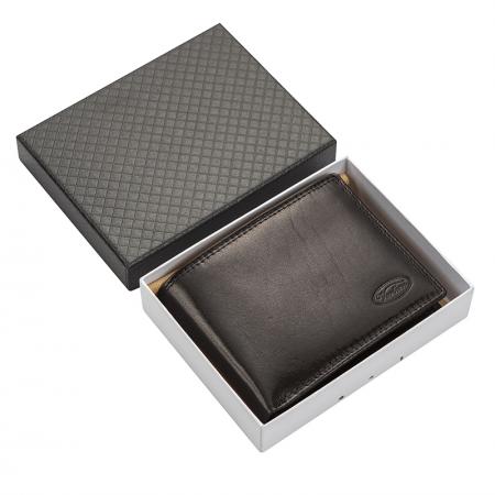 VNF4551B: Мъжки портфейл Vertini - черен