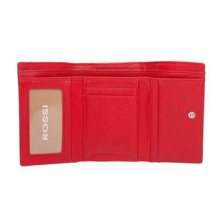RSC0033: Women's wallet color Red - ROSSI