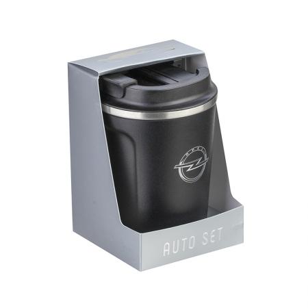 AS0406 : SILVER FLAME thermo mug with Opel logo