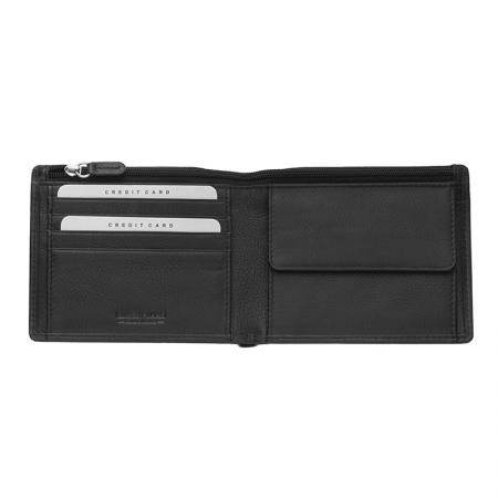 SFT0501: Men's wallet SILVER FLAME - Munich collection