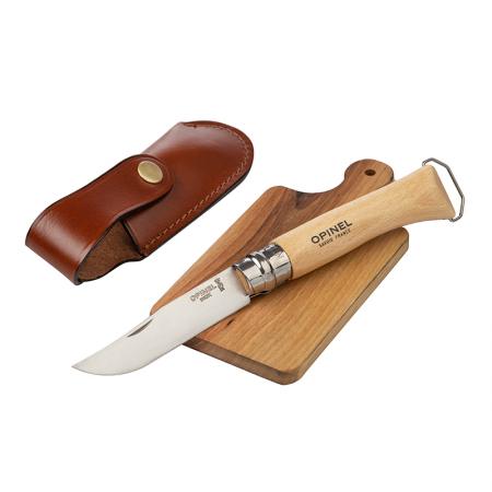 OP22: Комплект нож с тирбушон и дъска OPINEL