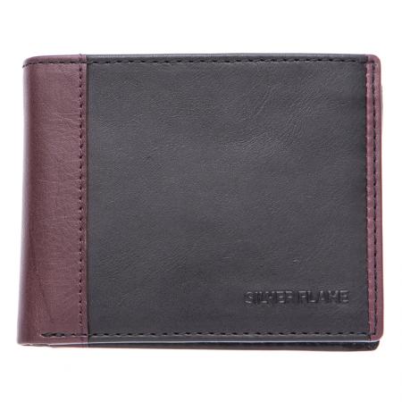 SFT0925: Men's wallet SILVER FLAME - Country collection