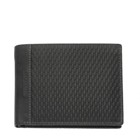 SFT0211: Men's wallet SILVER FLAME - Retro collection