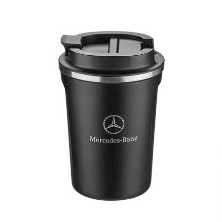 AS0401 : SILVER FLAME thermo mug with Mercedes logo