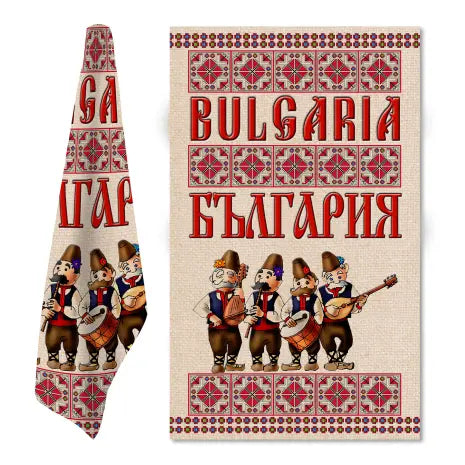 Koд M7: Сувенирна кърпа с Български шевици