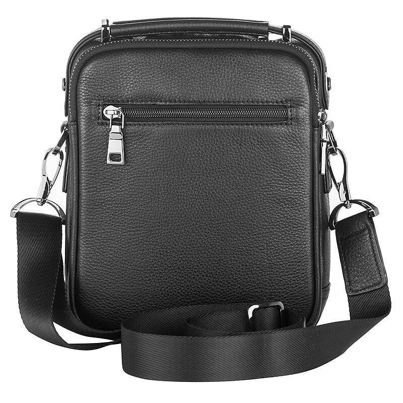 SFH26 Men's black bag - SILVER FLAME