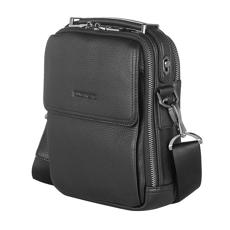 SFH26 Men's black bag - SILVER FLAME