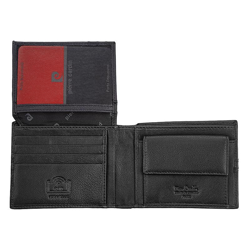 PCL02083: Men's black wallet Pierre Cardin