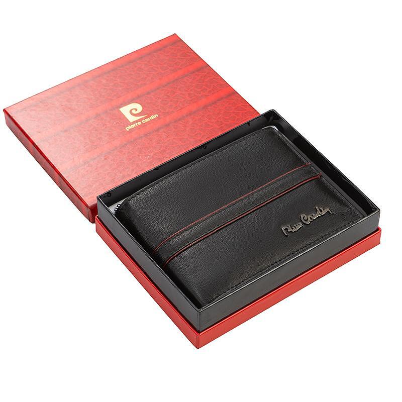 PCL02083: Men's black wallet Pierre Cardin