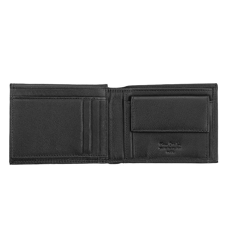 PCL02086 Мъжки черен портфейл Pierre Cardin