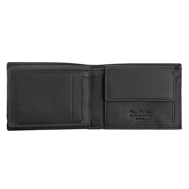 PCL02901 Мъжки черен портфейл Pierre Cardin