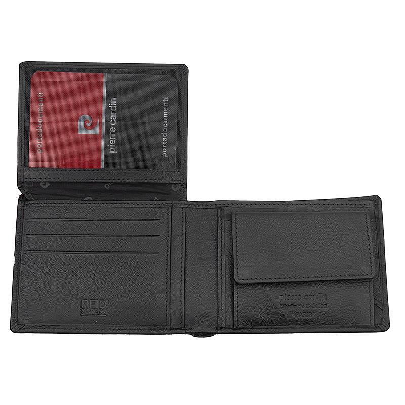 PCS116 XL/130см. Мъжки комплект портфейл и колан Pierre Cardin