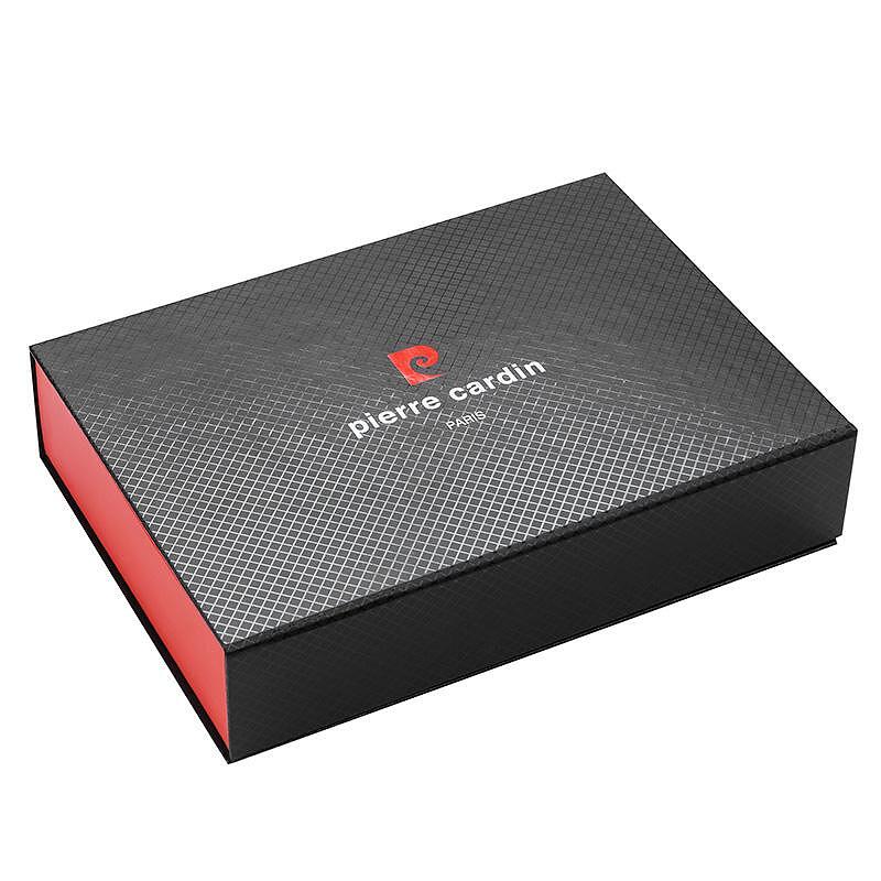 PCS116 XL/130см. Мъжки комплект портфейл и колан Pierre Cardin