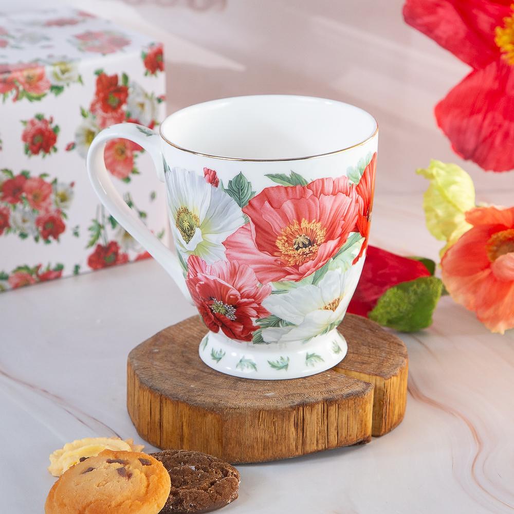 79033075 Gift cup from the Poppies series - 450ml