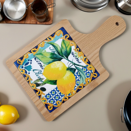 G1012 Lemon Garden Serving Board