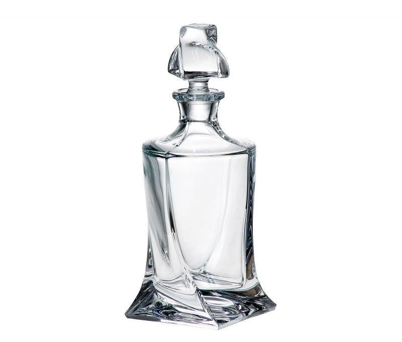 85019765 : Set of 6 whiskey glasses with decanter - Quadro