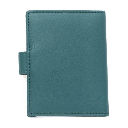 RSL32130 Women's lake blue business card holder ROSSI
