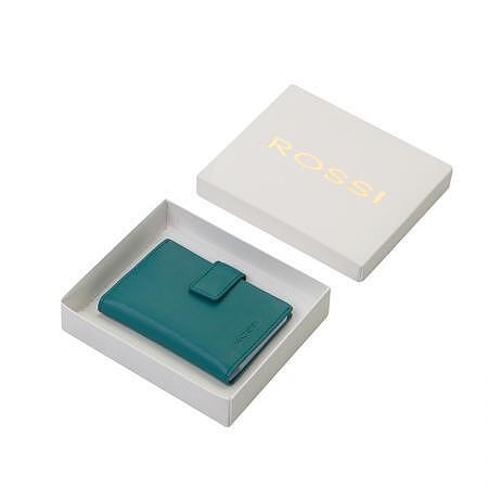 RSL32130 Women's lake blue business card holder ROSSI
