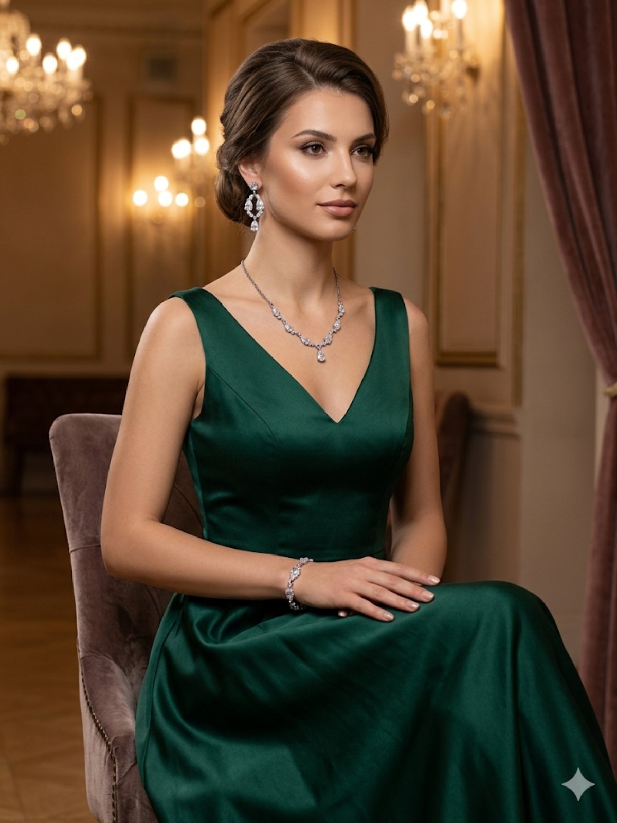 8000611 Сребърна бижутерия от България