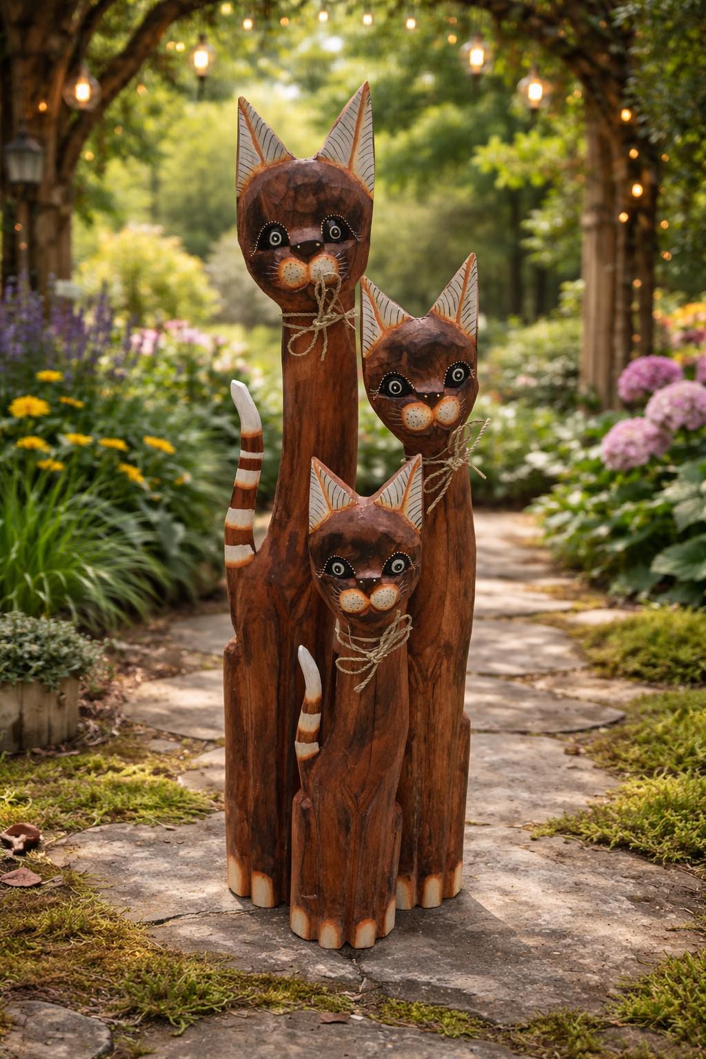 7101001 Котки 3-ка от дърво Модел A Продават се по единично