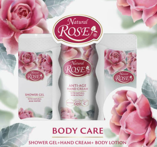 Подаръчен комплет за тяло Natural rose