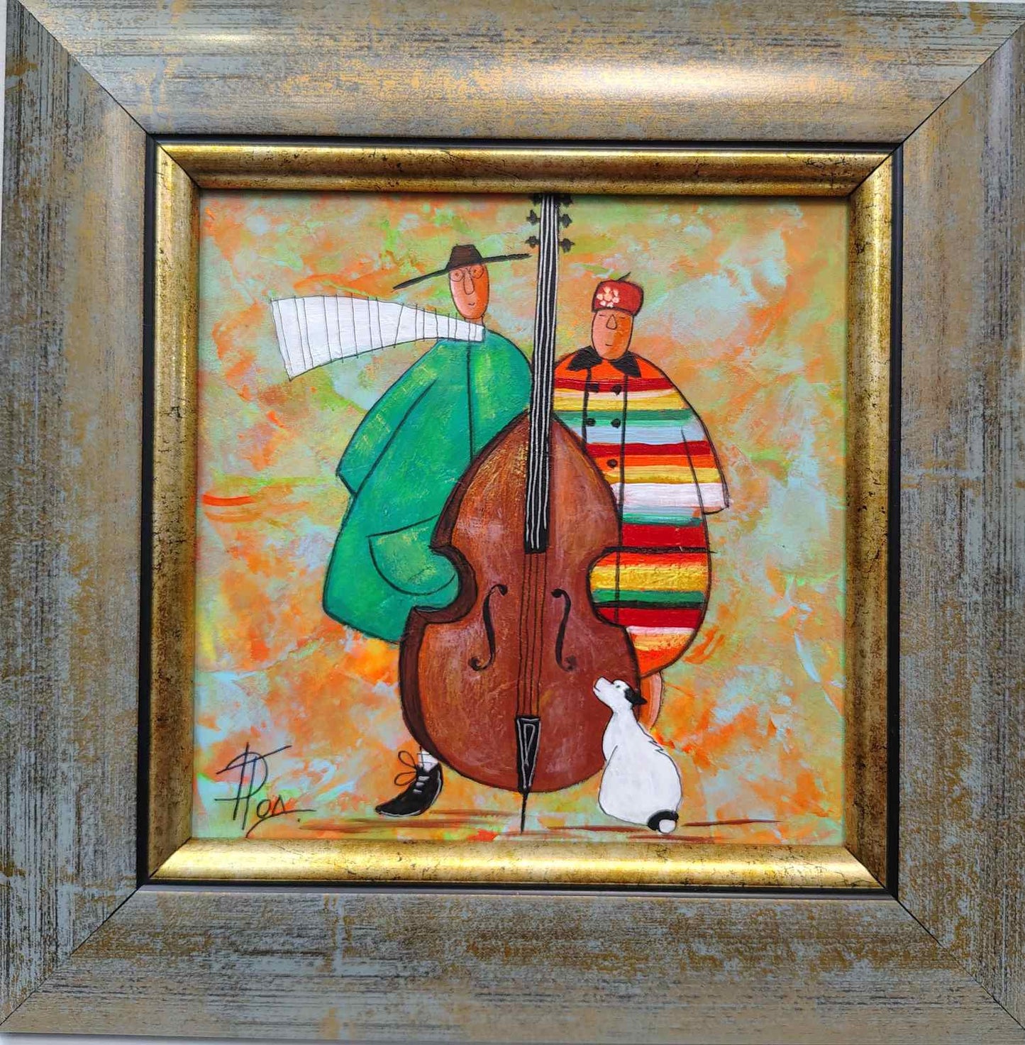Painting - Musicians