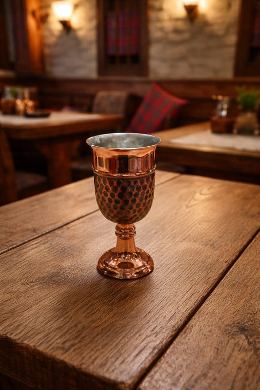 Медни чаши за вино. Произведени от Български занаятчий