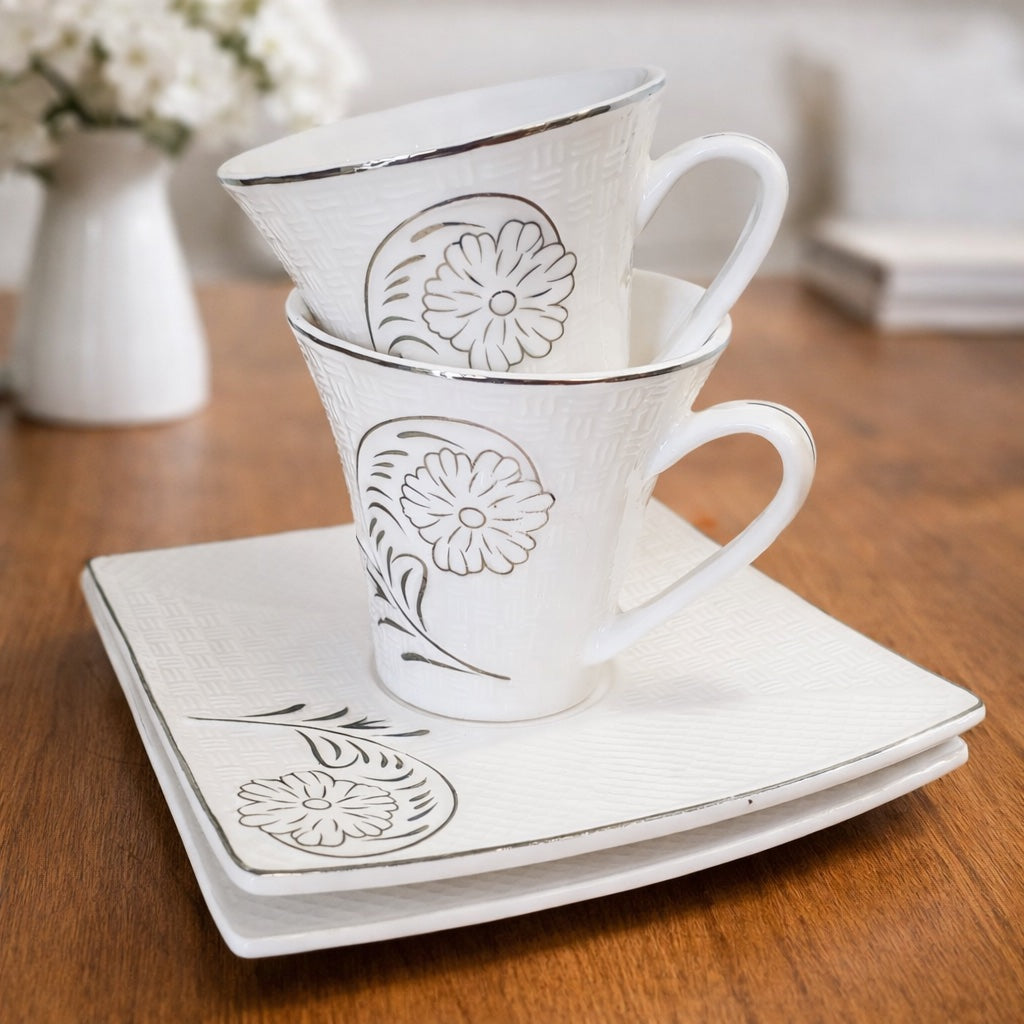 79026078 Сервиз за кафе еспресо две чаши и две чинийки