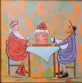 Картина - На сладкарница-1