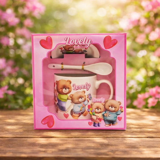 026496 Чаша+ чини+лъжичка /4 модела