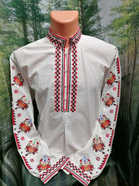 Men's Thracian shirt - embroidered