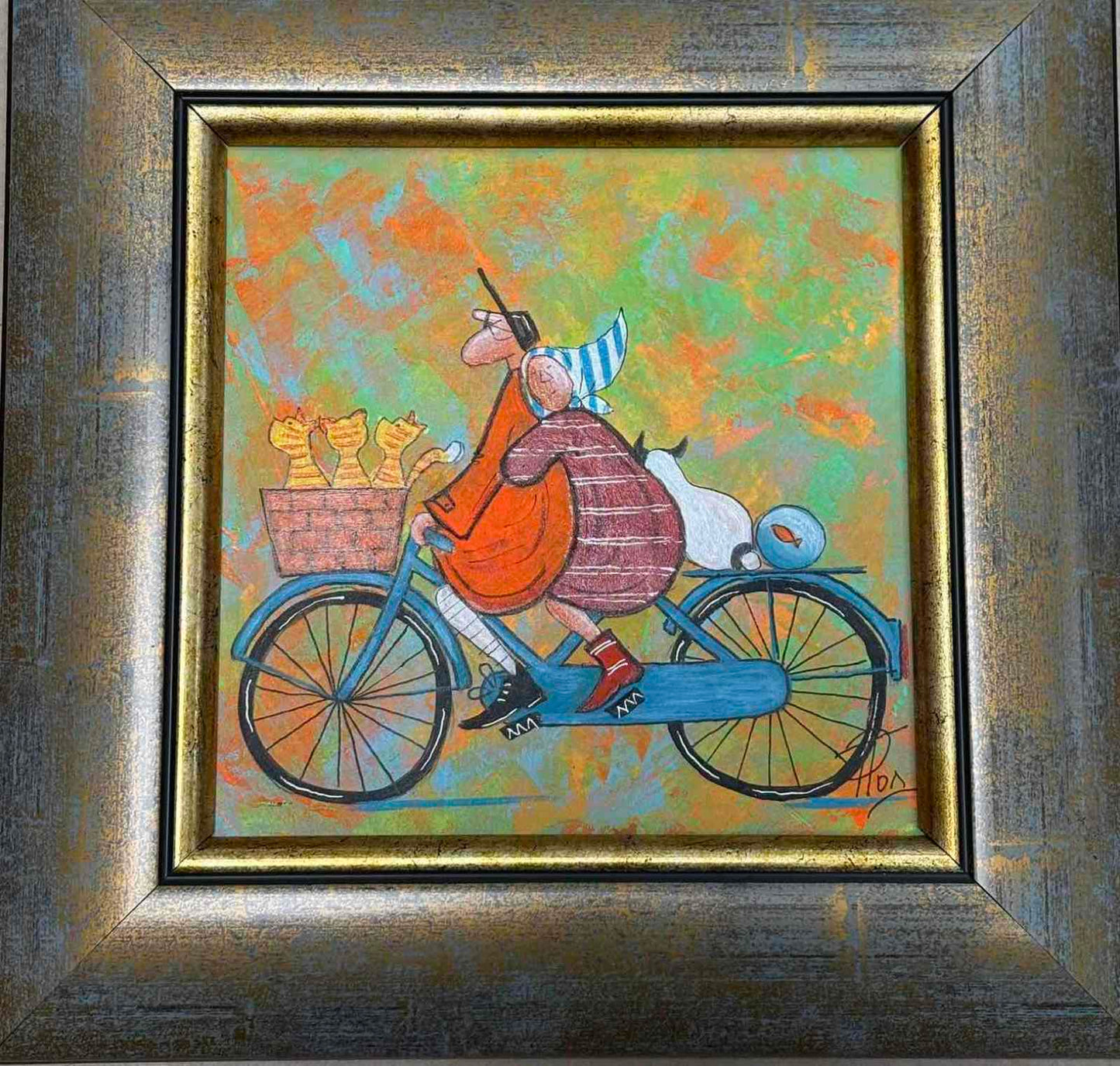 Картина - Разходка с котки