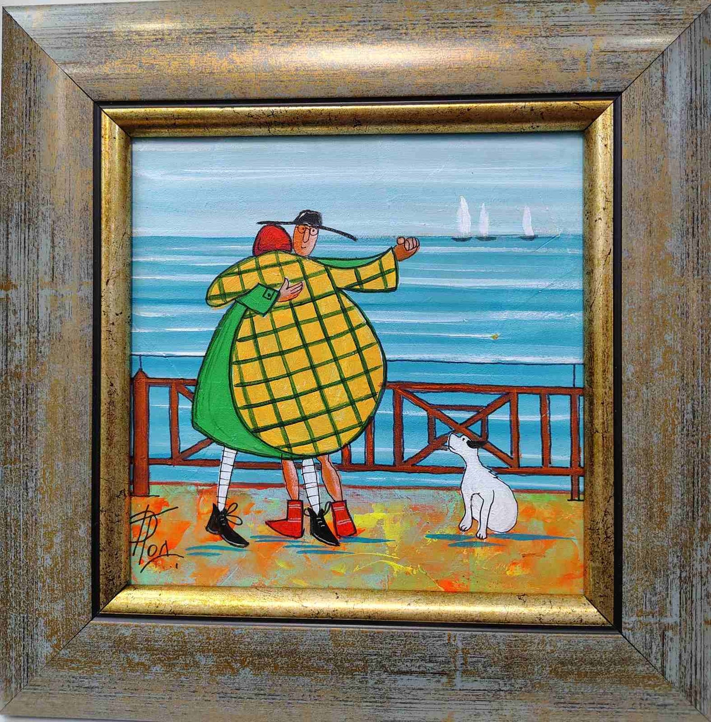 Painting - Under the Rain