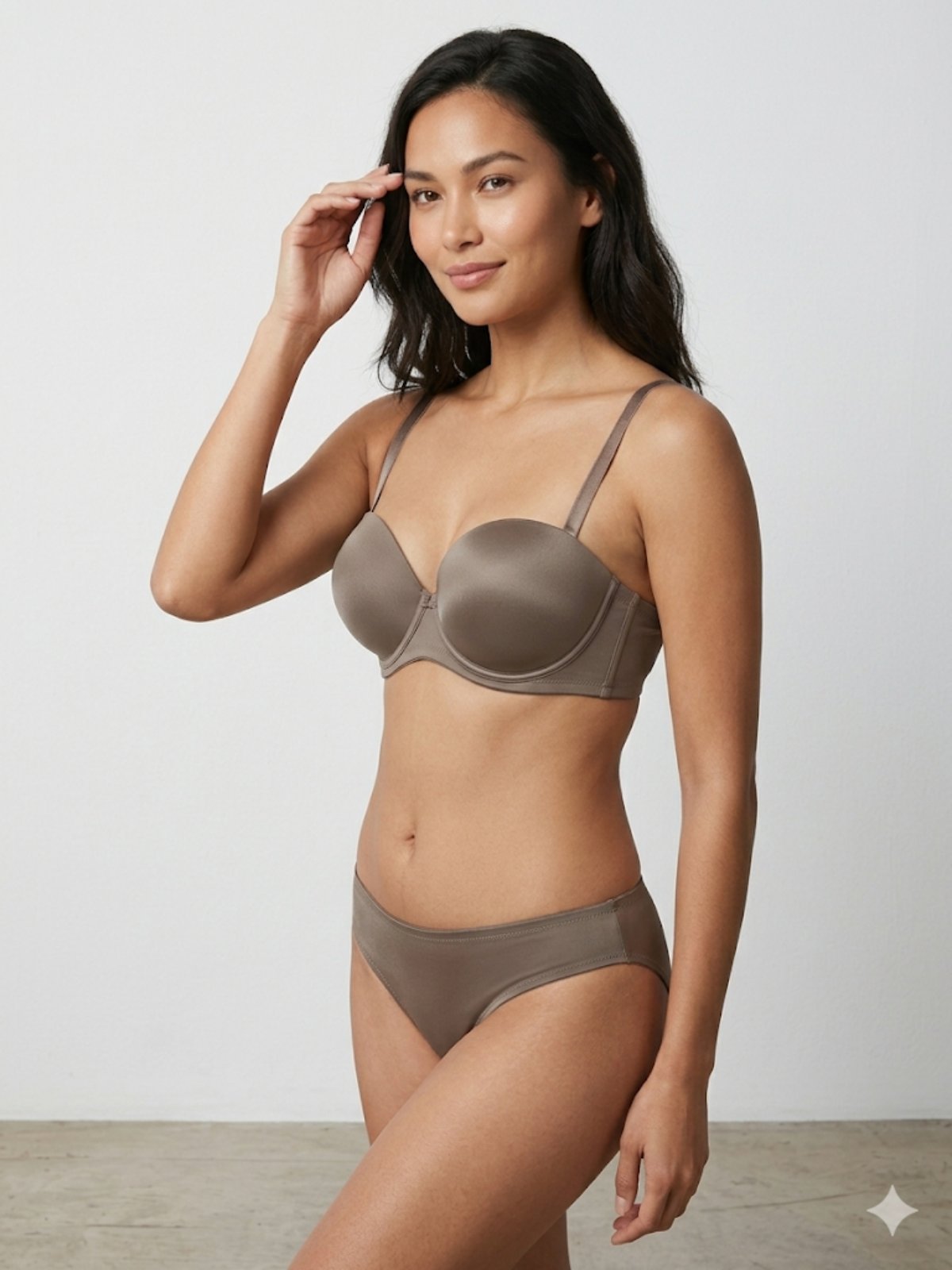 01027 Super Push Up Сутиен Бриджитка Lormar Extra Double-Зларист.