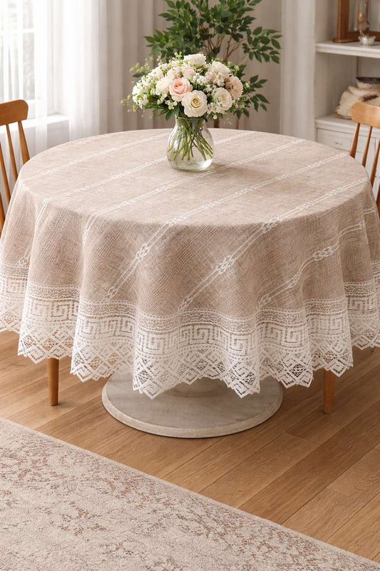 1530 Луксозна покривка- каре- тишлайфер за маса.