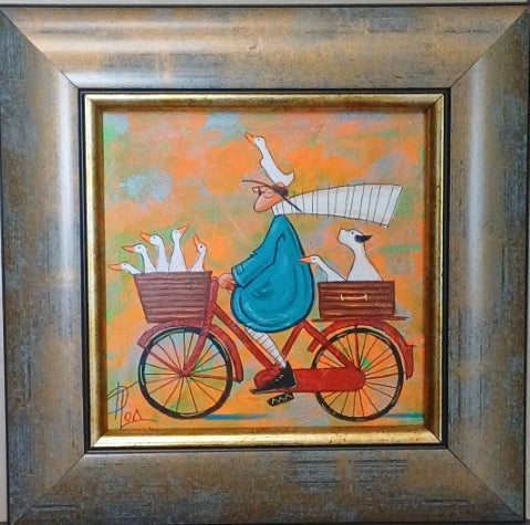 Картина- На пазар