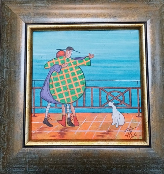 Painting-Dance on the Shore