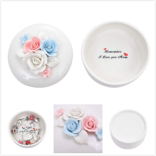 01278 Кутия за бижута - Рози