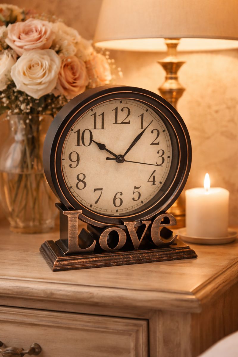 72031375 B Настолен часовник - Любов